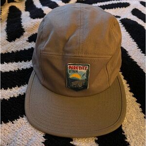 5-Panel Park City Flat Brim Hat